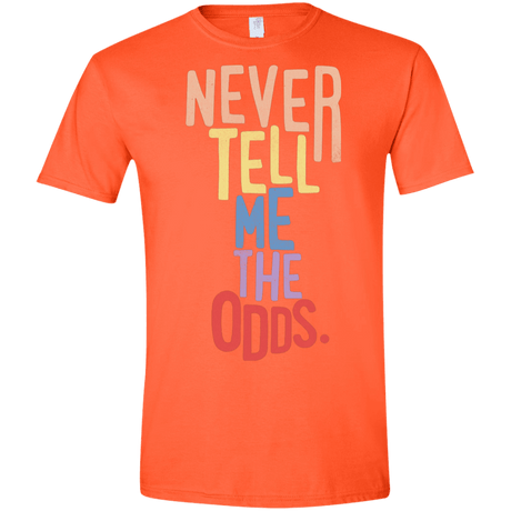 T-Shirts Orange / S Roll the Dice Men's Semi-Fitted Softstyle