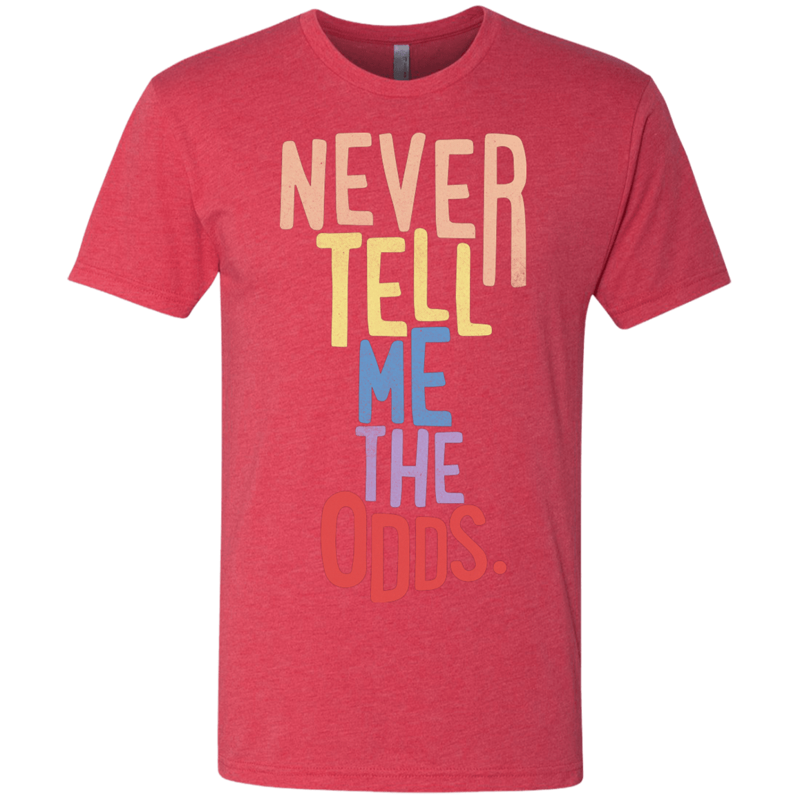 T-Shirts Vintage Red / S Roll the Dice Men's Triblend T-Shirt