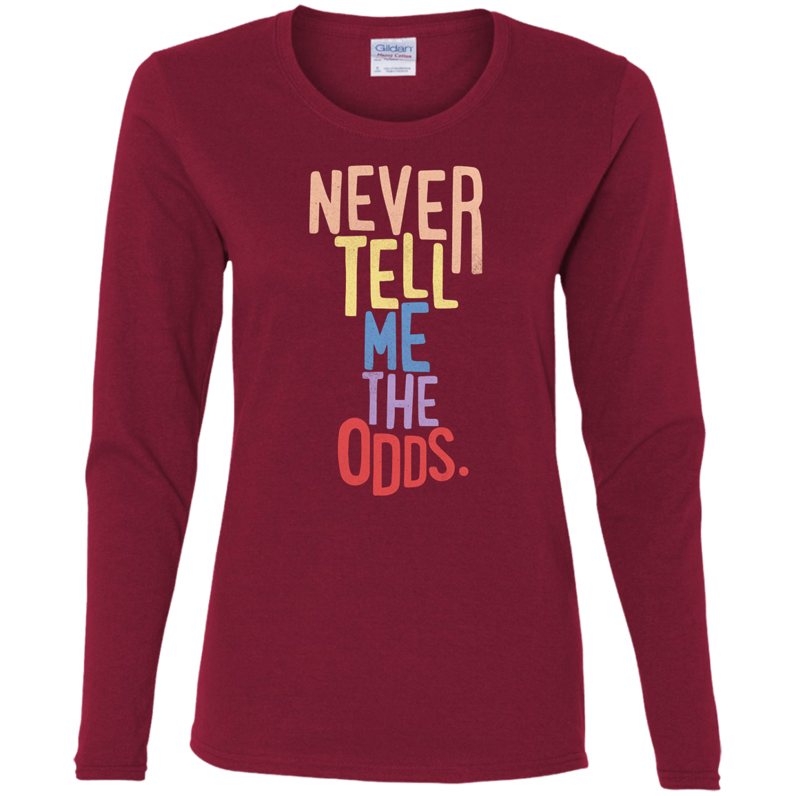 T-Shirts Cardinal / S Roll the Dice Women's Long Sleeve T-Shirt