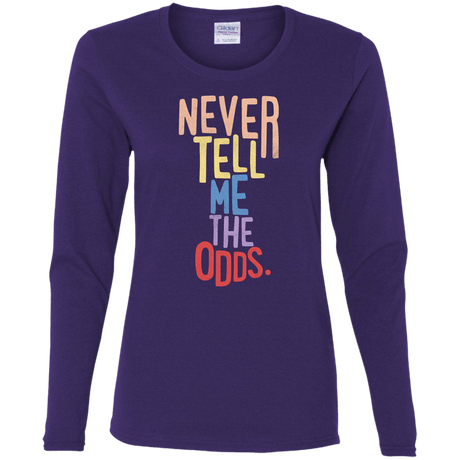 T-Shirts Purple / S Roll the Dice Women's Long Sleeve T-Shirt