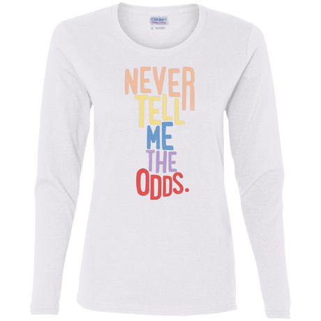 T-Shirts White / S Roll the Dice Women's Long Sleeve T-Shirt