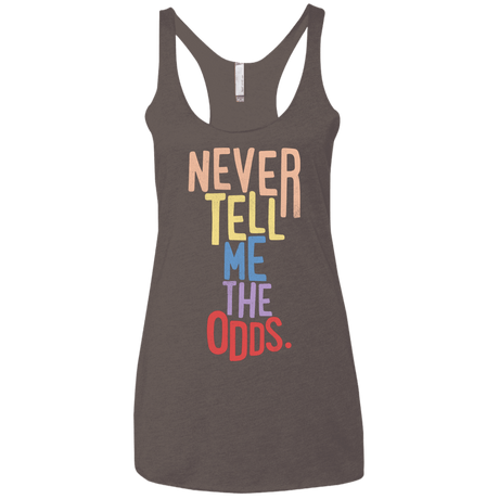 T-Shirts Macchiato / X-Small Roll the Dice Women's Triblend Racerback Tank