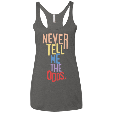 T-Shirts Premium Heather / X-Small Roll the Dice Women's Triblend Racerback Tank