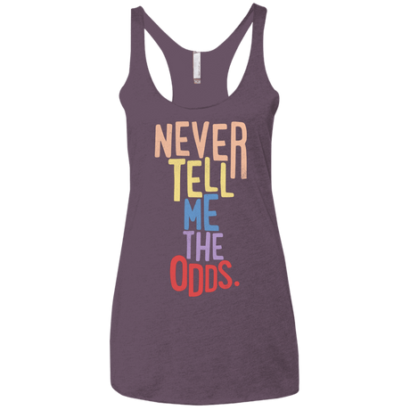 T-Shirts Vintage Purple / X-Small Roll the Dice Women's Triblend Racerback Tank