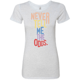 T-Shirts Heather White / S Roll the Dice Women's Triblend T-Shirt