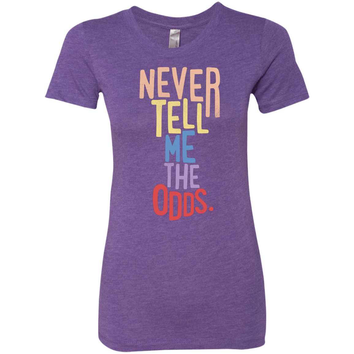 T-Shirts Purple Rush / S Roll the Dice Women's Triblend T-Shirt