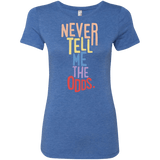 T-Shirts Vintage Royal / S Roll the Dice Women's Triblend T-Shirt