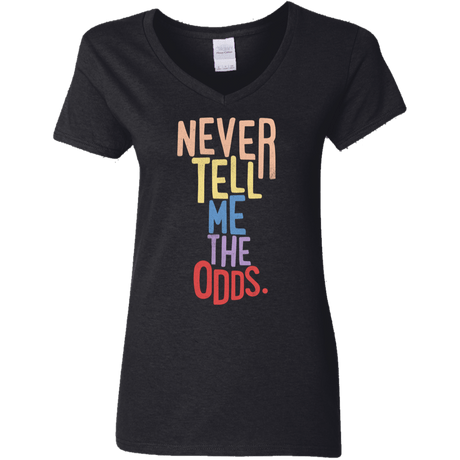 T-Shirts Black / S Roll the Dice Women's V-Neck T-Shirt