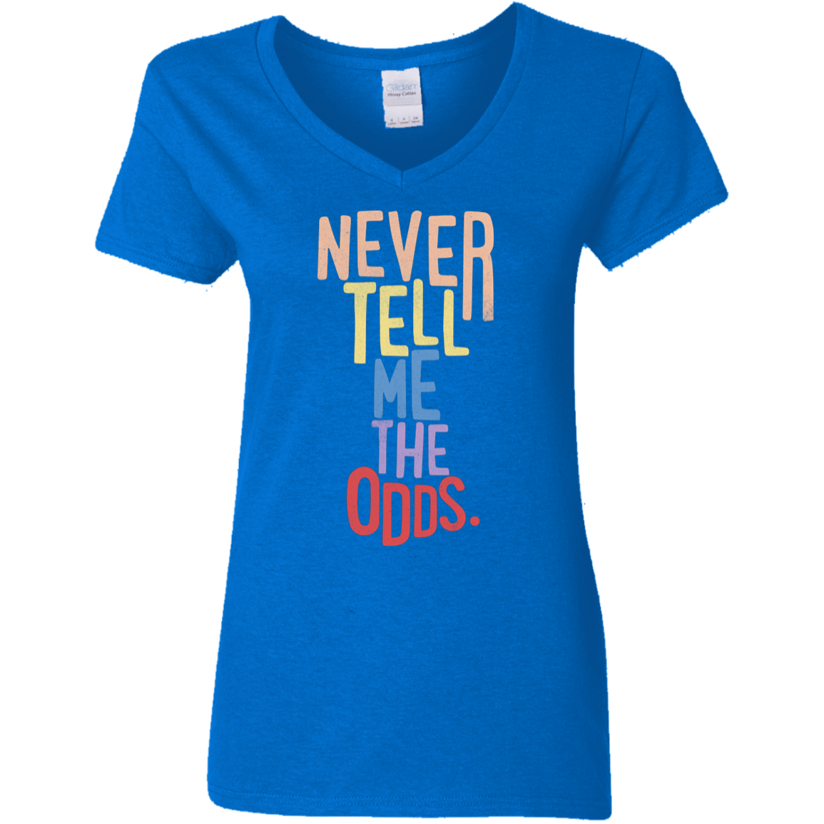 T-Shirts Royal / S Roll the Dice Women's V-Neck T-Shirt