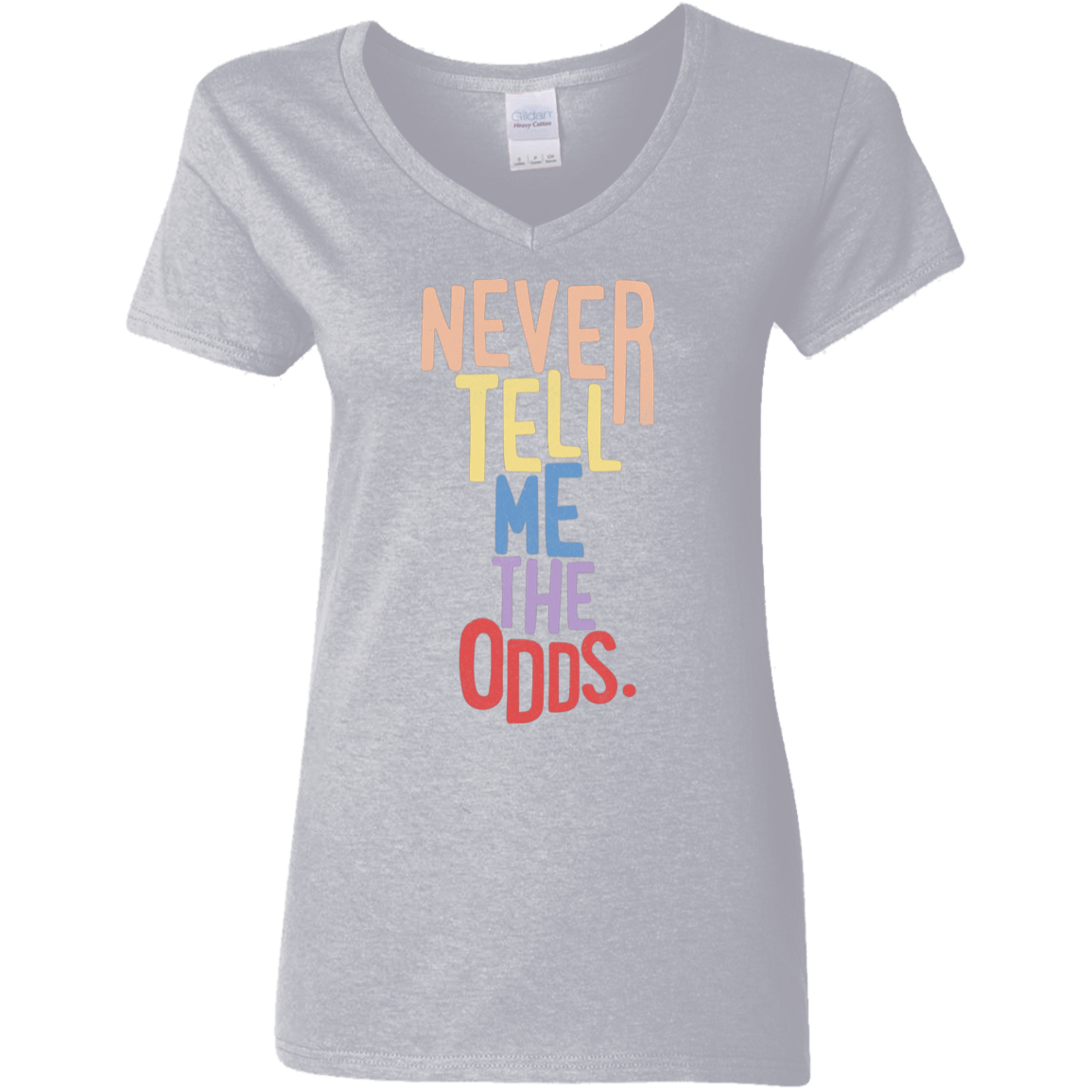 T-Shirts Sport Grey / S Roll the Dice Women's V-Neck T-Shirt