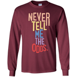 T-Shirts Maroon / YS Roll the Dice Youth Long Sleeve T-Shirt