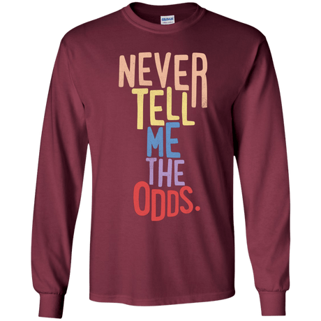 T-Shirts Maroon / YS Roll the Dice Youth Long Sleeve T-Shirt