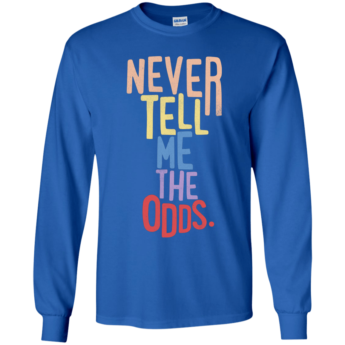 T-Shirts Royal / YS Roll the Dice Youth Long Sleeve T-Shirt