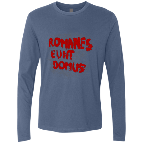 T-Shirts Indigo / Small Romanes eunt Men's Premium Long Sleeve
