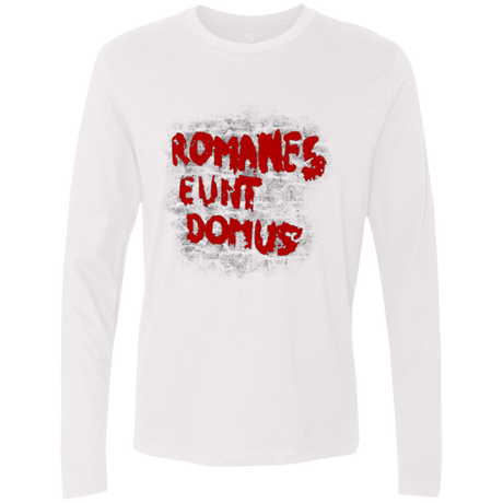 T-Shirts White / Small Romanes eunt Men's Premium Long Sleeve