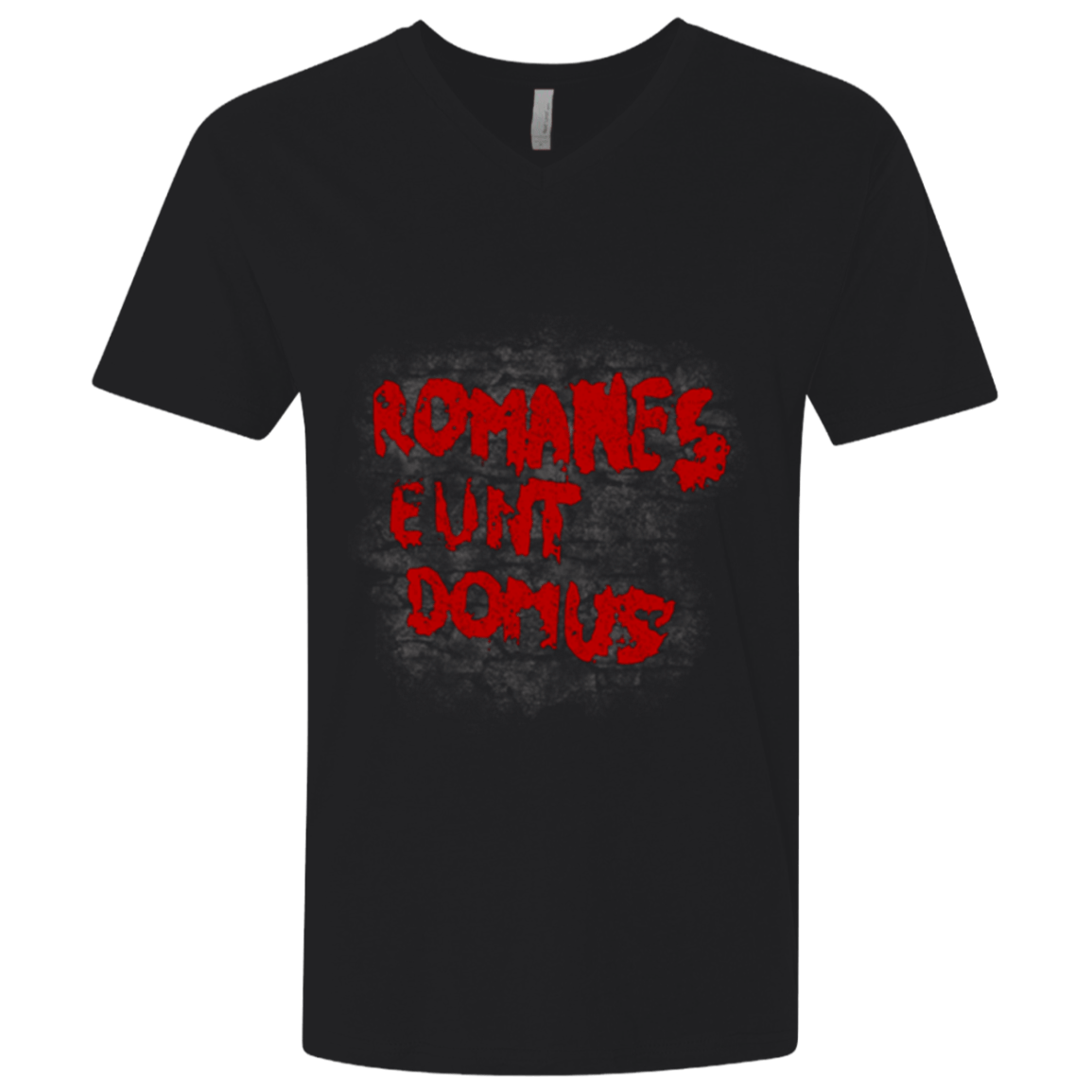 T-Shirts Black / X-Small Romanes eunt Men's Premium V-Neck