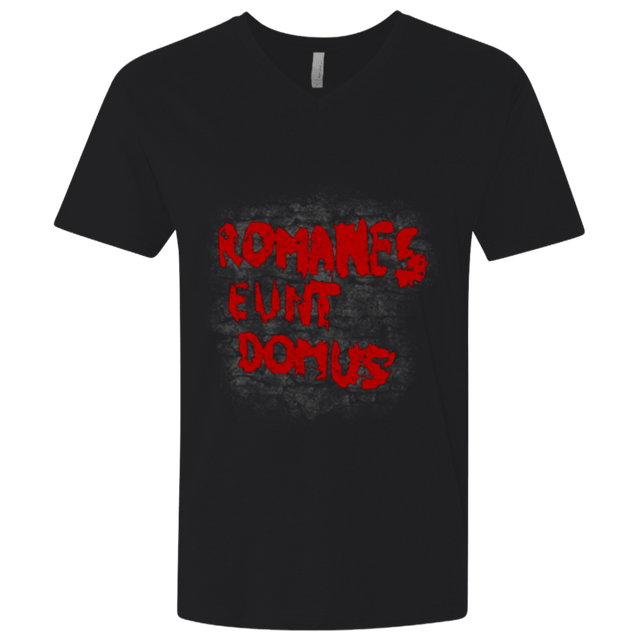 T-Shirts Black / X-Small Romanes eunt Men's Premium V-Neck