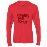 T-Shirts Vintage Red / X-Small Romanes eunt Triblend Long Sleeve Hoodie Tee