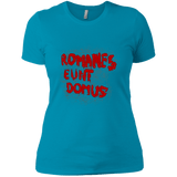 T-Shirts Turquoise / X-Small Romanes eunt Women's Premium T-Shirt