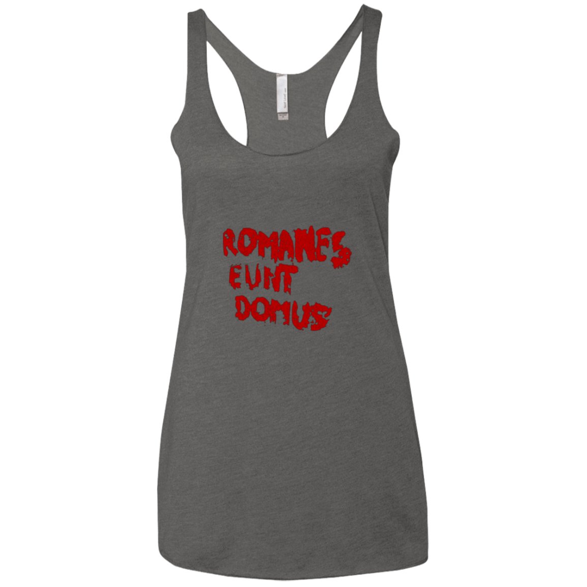 T-Shirts Premium Heather / X-Small Romanes eunt Women's Triblend Racerback Tank