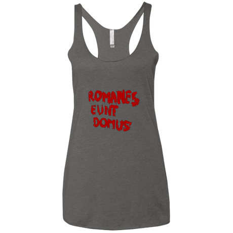 T-Shirts Premium Heather / X-Small Romanes eunt Women's Triblend Racerback Tank