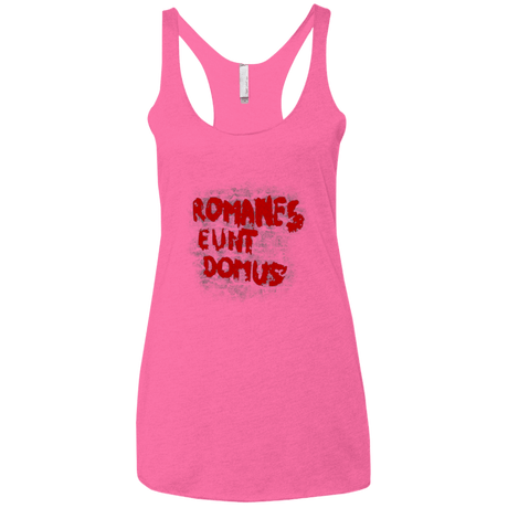 T-Shirts Vintage Pink / X-Small Romanes eunt Women's Triblend Racerback Tank