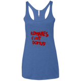 T-Shirts Vintage Royal / X-Small Romanes eunt Women's Triblend Racerback Tank