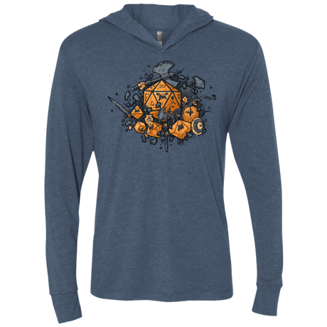 T-Shirts Indigo / X-Small RPG UNITED Triblend Long Sleeve Hoodie Tee