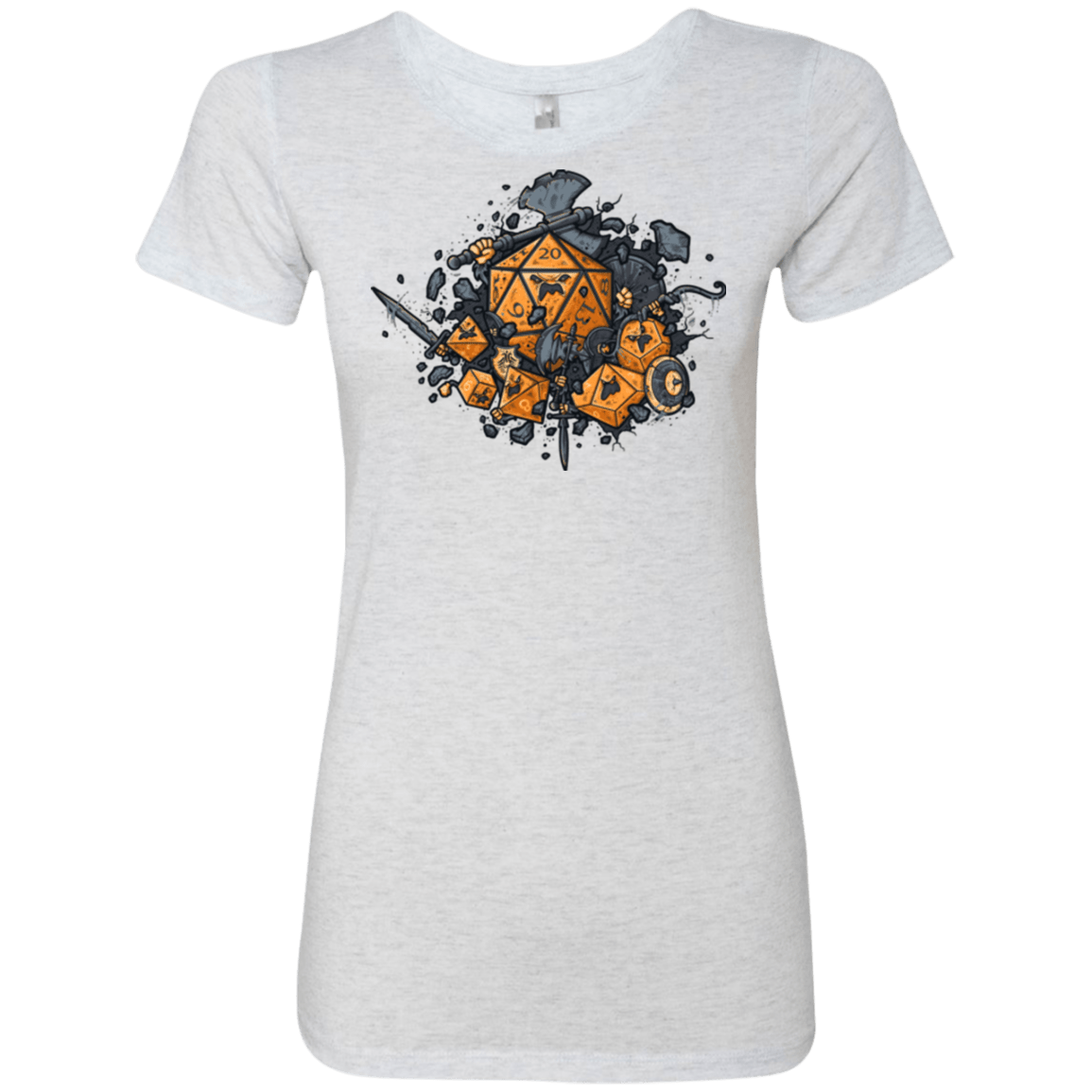 T-Shirts Heather White / Small RPG UNITED Women's Triblend T-Shirt