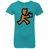 T-Shirts Tahiti Blue / YXS RUN Girls Premium T-Shirt
