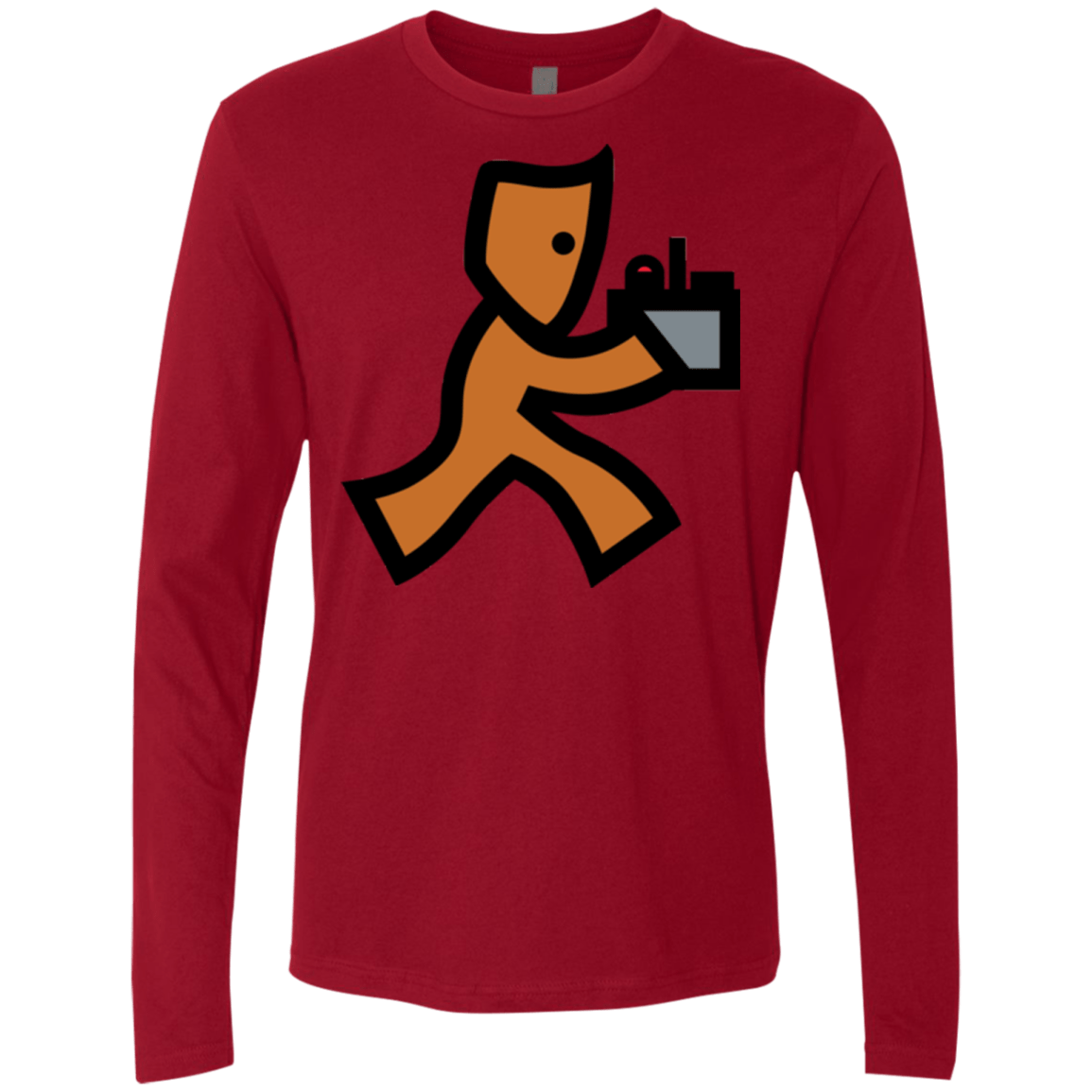 T-Shirts Cardinal / Small RUN Men's Premium Long Sleeve