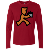 T-Shirts Cardinal / Small RUN Men's Premium Long Sleeve