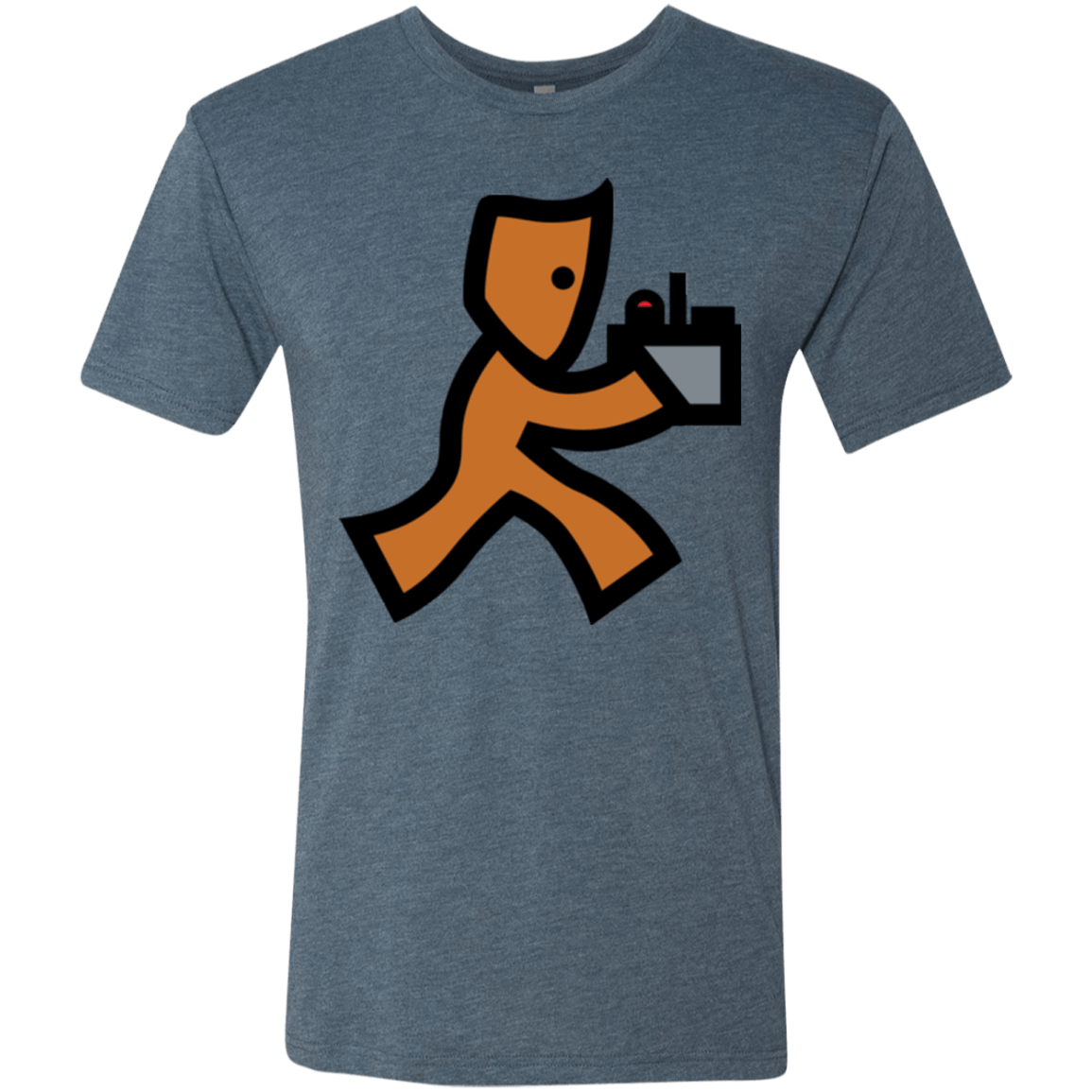 T-Shirts Indigo / Small RUN Men's Triblend T-Shirt