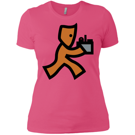 T-Shirts Hot Pink / X-Small RUN Women's Premium T-Shirt