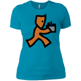T-Shirts Turquoise / X-Small RUN Women's Premium T-Shirt