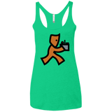 T-Shirts Envy / X-Small RUN Women's Triblend Racerback Tank