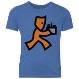 T-Shirts Vintage Royal / YXS RUN Youth Triblend T-Shirt