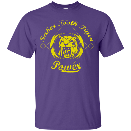 T-Shirts Purple / Small Saber Tooth Tiger (1) T-Shirt