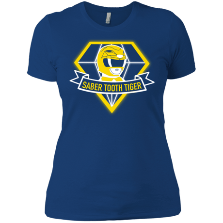 T-Shirts Royal / X-Small Saber Tooth Tiger Women's Premium T-Shirt