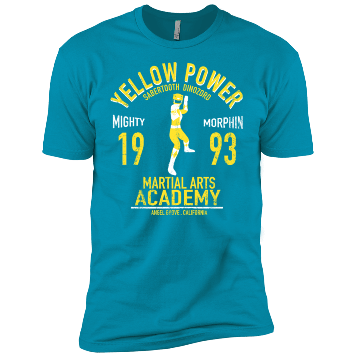 T-Shirts Turquoise / YXS Sabertooth Ranger Boys Premium T-Shirt