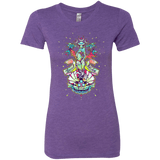 T-Shirts Purple Rush / Small Sacred Maiden of the Deep Women's Triblend T-Shirt