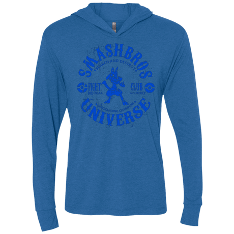 T-Shirts Vintage Royal / X-Small SAFFRON CHAMPION 3 Triblend Long Sleeve Hoodie Tee