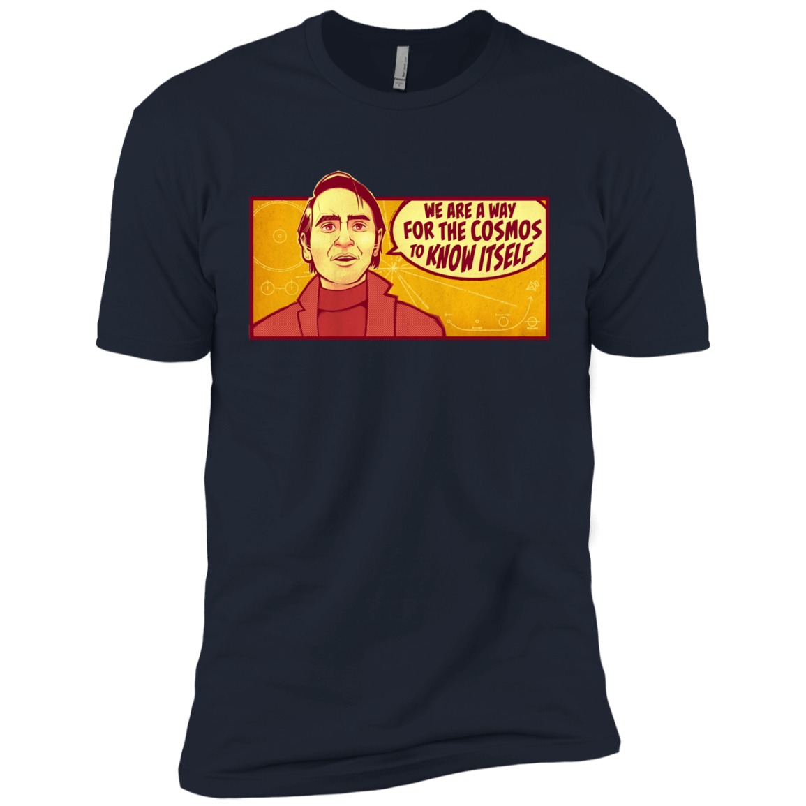 T-Shirts Midnight Navy / YXS SAGAN Cosmos Boys Premium T-Shirt