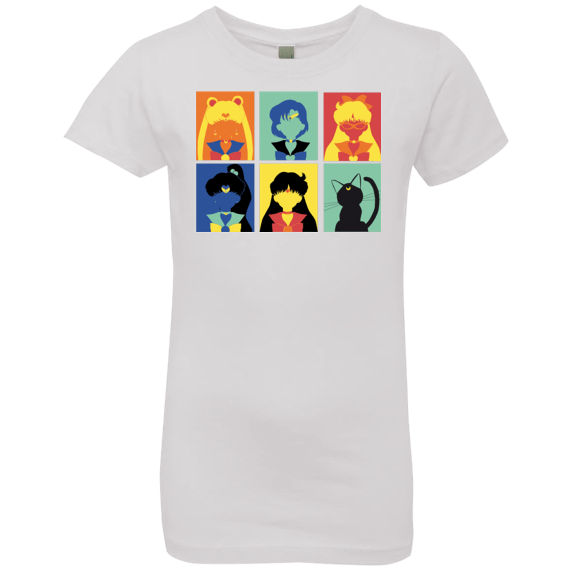 T-Shirts White / YXS Sailor pop Girls Premium T-Shirt