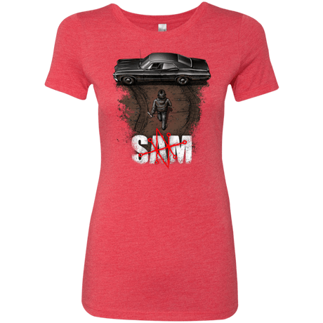 T-Shirts Vintage Red / Small Sam Women's Triblend T-Shirt