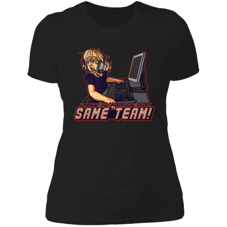 T-Shirts Black / X-Small Same Team Women's Premium T-Shirt