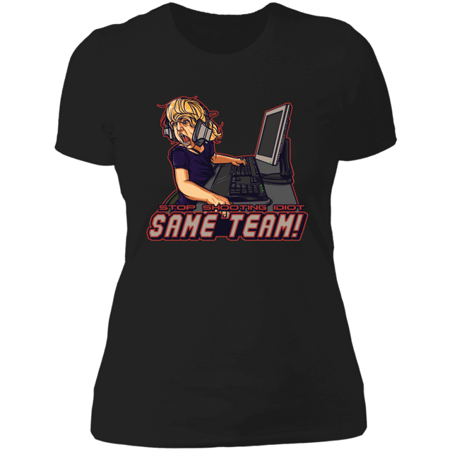 T-Shirts Black / X-Small Same Team Women's Premium T-Shirt