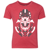 T-Shirts Vintage Red / YXS Samurai Black  Ranger Youth Triblend T-Shirt