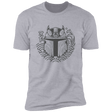 T-Shirts Heather Grey / S Samurai Mando Men's Premium T-Shirt