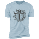 T-Shirts Light Blue / S Samurai Mando Men's Premium T-Shirt